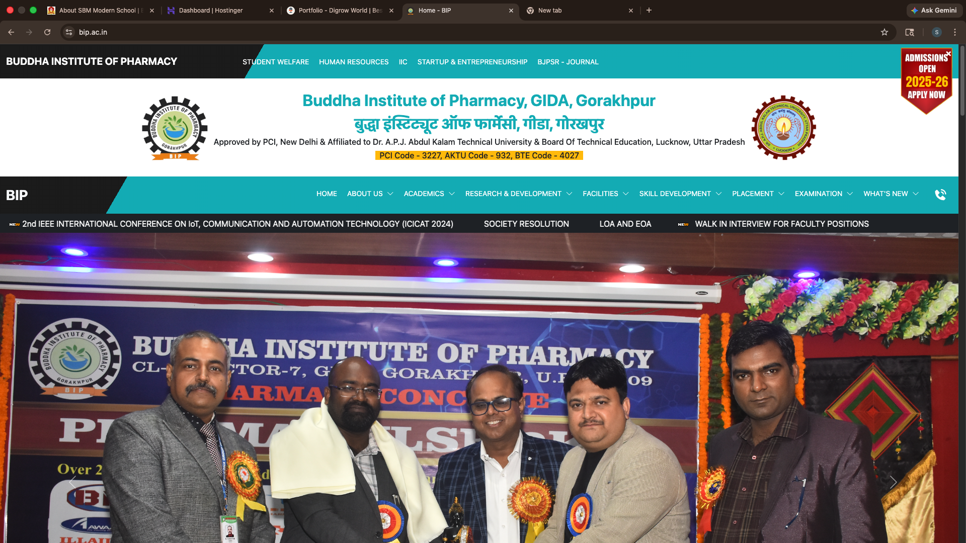 Buddha Institute Of Pharmacy